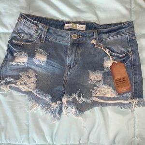 Jean shorts